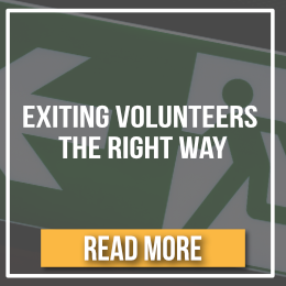 exiting volunteers